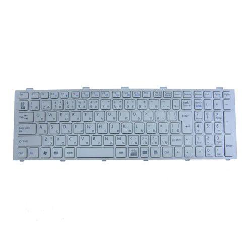 キーボード ノートパソコン 富士通 富士通FMV-A40/DW用ノートパソコンキーボード新品(白)