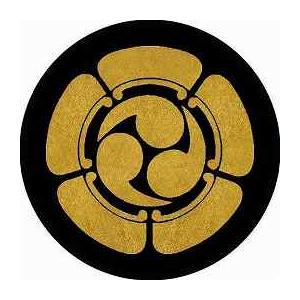 丸に左三つ巴 家紋シール 50 Off