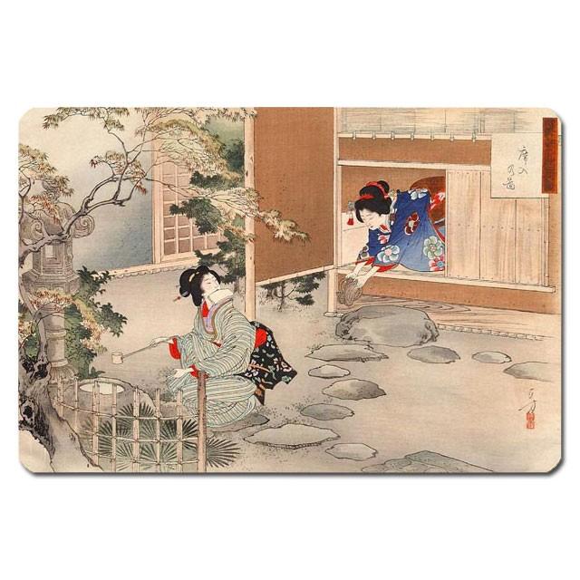 出雲国大社之図」歌川国久画 3枚続|出雲大社 縁結び 浮世絵 江戸時代