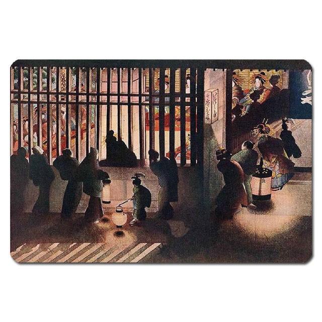 葛飾応為 額絵　浮世絵 新発売】 葛飾応為 額絵 絵画 - 絵画