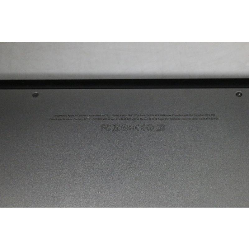 MacBook Air Apple MacBookAir Ci5/ A1466/ メモリ4GB/ SSD256GB/13.3