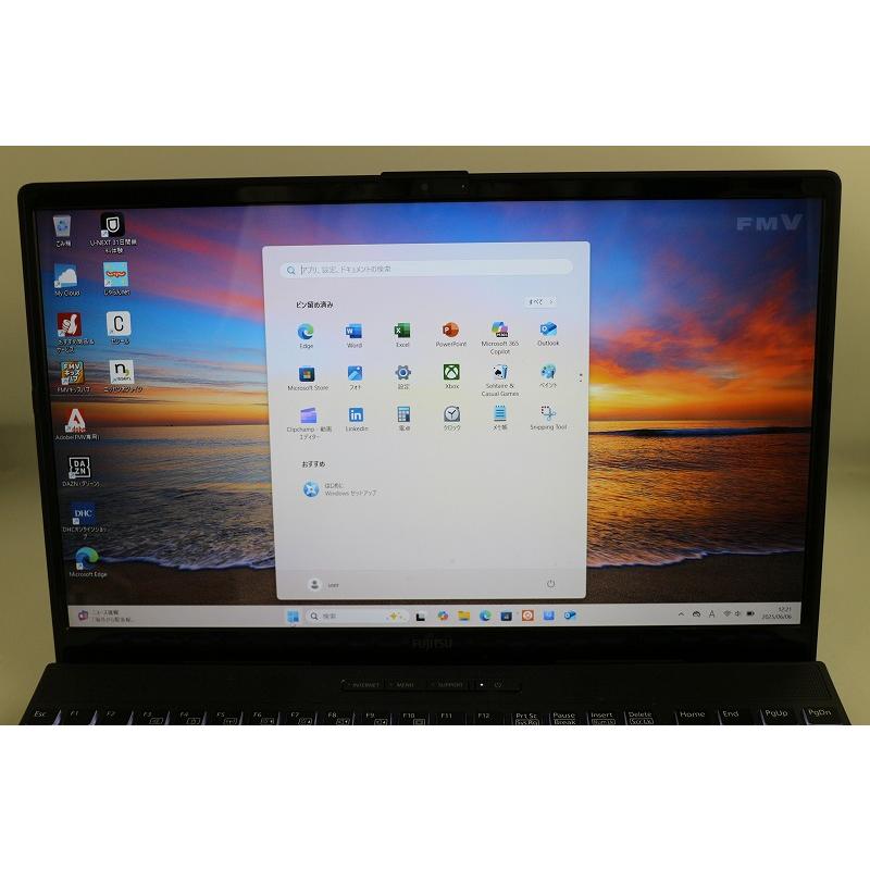 富士通 LIFEBOOK AH53/E3 第11世代i7搭載高性能ノートPC 【公式通販】