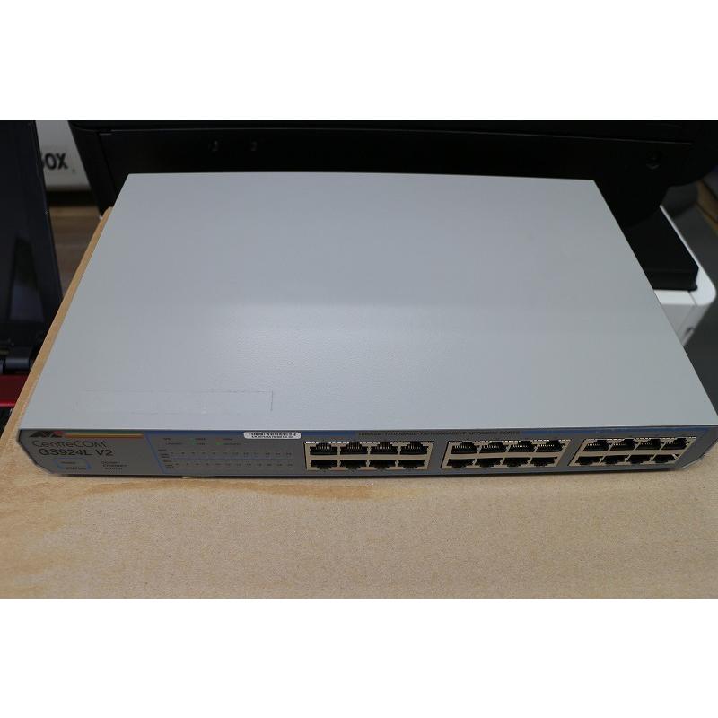 アライドテレシス CentreCOM GS924L V2 動作品 ギガビット アライドテレシス CentreCOM GS924L V2 動作品 ギガビット