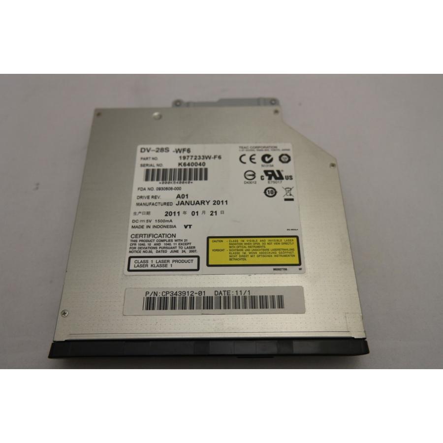 E2583 スリムDVDROM TEAC DV28SWF6 E2583パソコントラブル119 通販 Yahoo!ショッピング