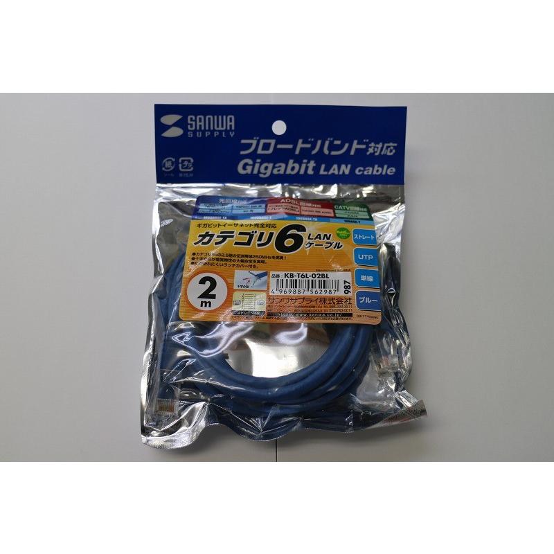 ギガビットイーサネット完全対応、高性能カテゴリ6 LANケーブル | SANWA SUPPLY
