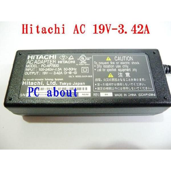 Asus ノートブック向け 65W 19V-3.42A 互換ACアダプター 外径5..5mm