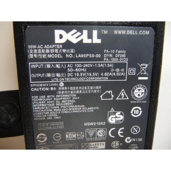 VÉRITABLE ORIGINAL DELL Inspiron 300m 500m 65W Adaptateur Alimentation - Foto 6
