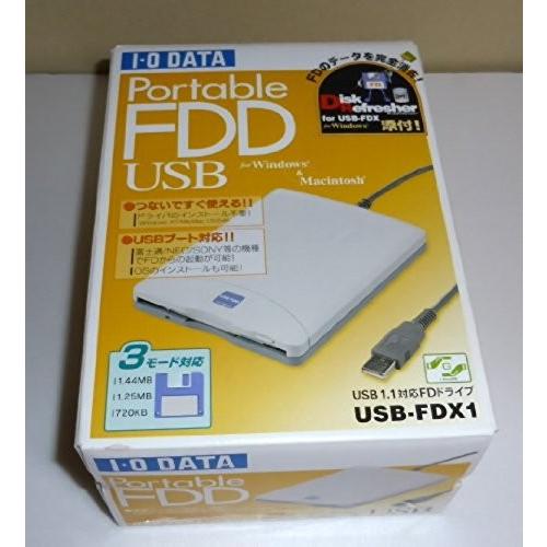 USB-FDX1 IODATA アイ・オー・データ機器 外付け USB 3.5インチ 2HDフロッピーディスクドライブ パスパワー対応｜pcaboutshop｜04