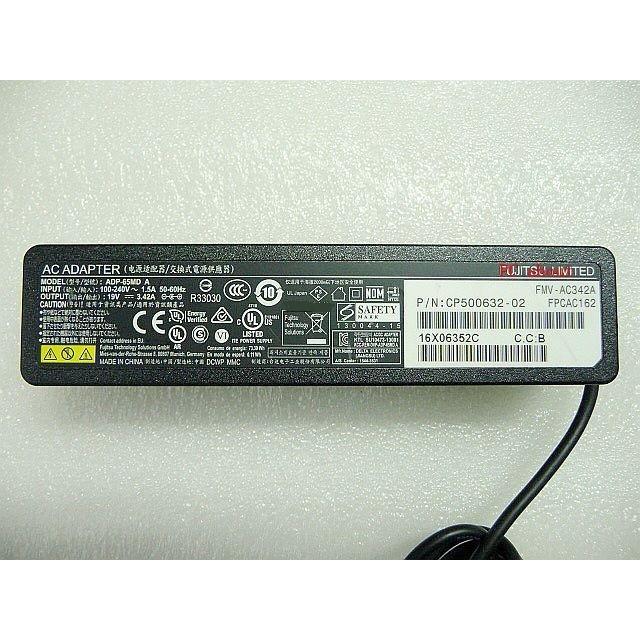 FUJITSU 富士通 FMV-AC342A ACアダプタ PC周辺機器 未使用 富士通（FUJITSU） FMV-AC342A/ADP-65MD A/FPCAC162 ARROWS Tab用AC