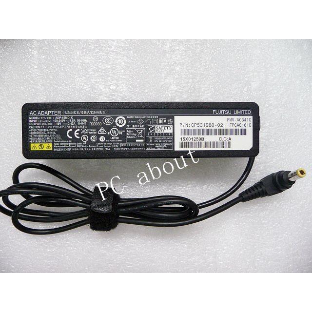 富士通ノートPC SH75/C3、SH90/B3、SH75/B3、WS1/B3 専用ACアダプタ 