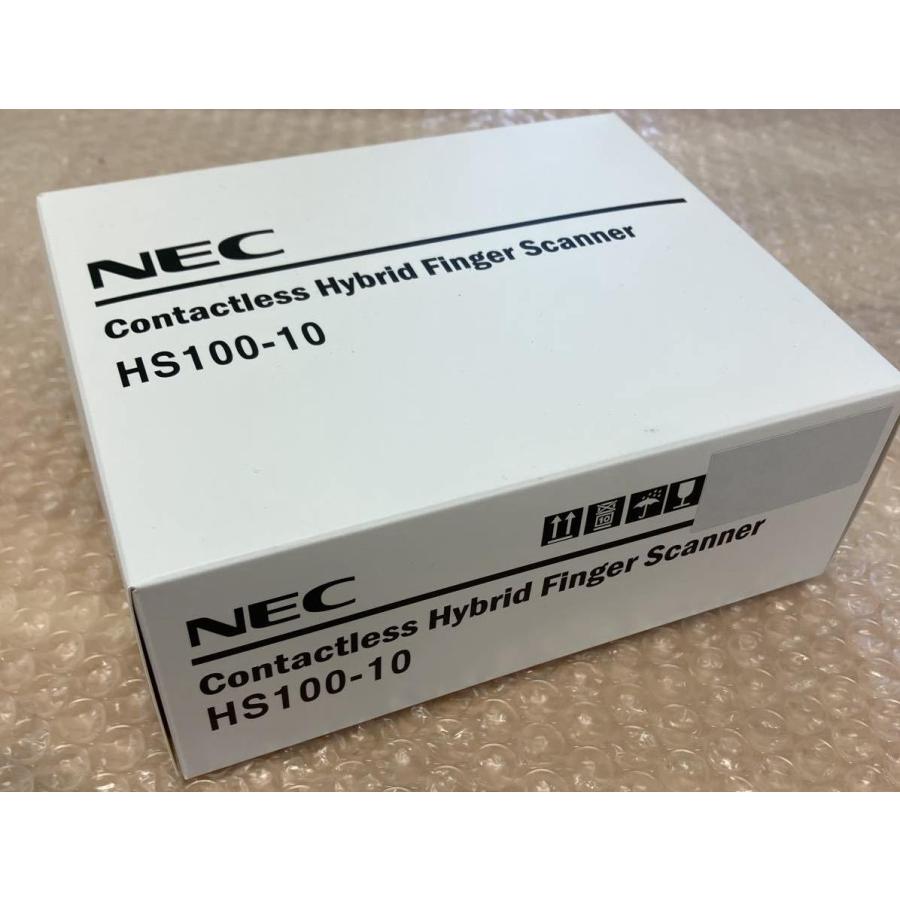 NEC 非接触型指ハイブリッドスキャナ HS100-10& 認証 NEC 非接触型指ハイブリッドスキャナ HS100-10& 認証