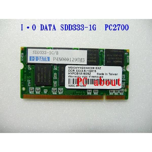 A-DATA ☆I・O DATA memory series PC2700 (DDR333) S.O.DIMM 1GB