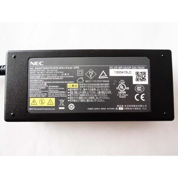 NEC PC-VP-WP120 ADP89 PA-1121-08 LaVie用 19V 6.32A 100%純正ACアダプター 電源ケーブル付属｜pcaboutshop｜03