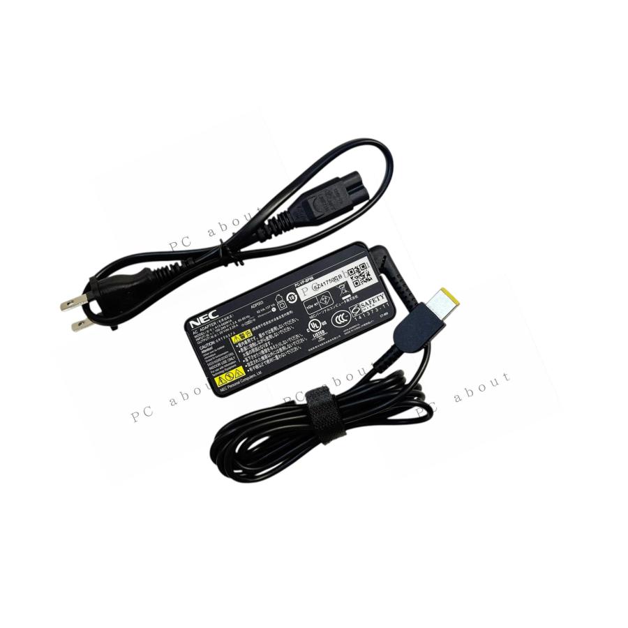 NEC 純正ACアダプタ ADP003/PC-VP-BP98/A13-045N1A/ADP-45TD E 20V-2.25A 四角タイプ（Yahoo!・PC about shop）