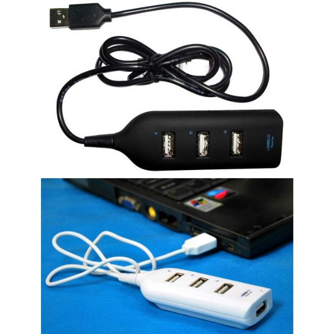 4ポートUSBハブ ケーブル45cm USB2.0 1.1 USB HUB USB2.0 ハイスピードモード対応 P25Apr15