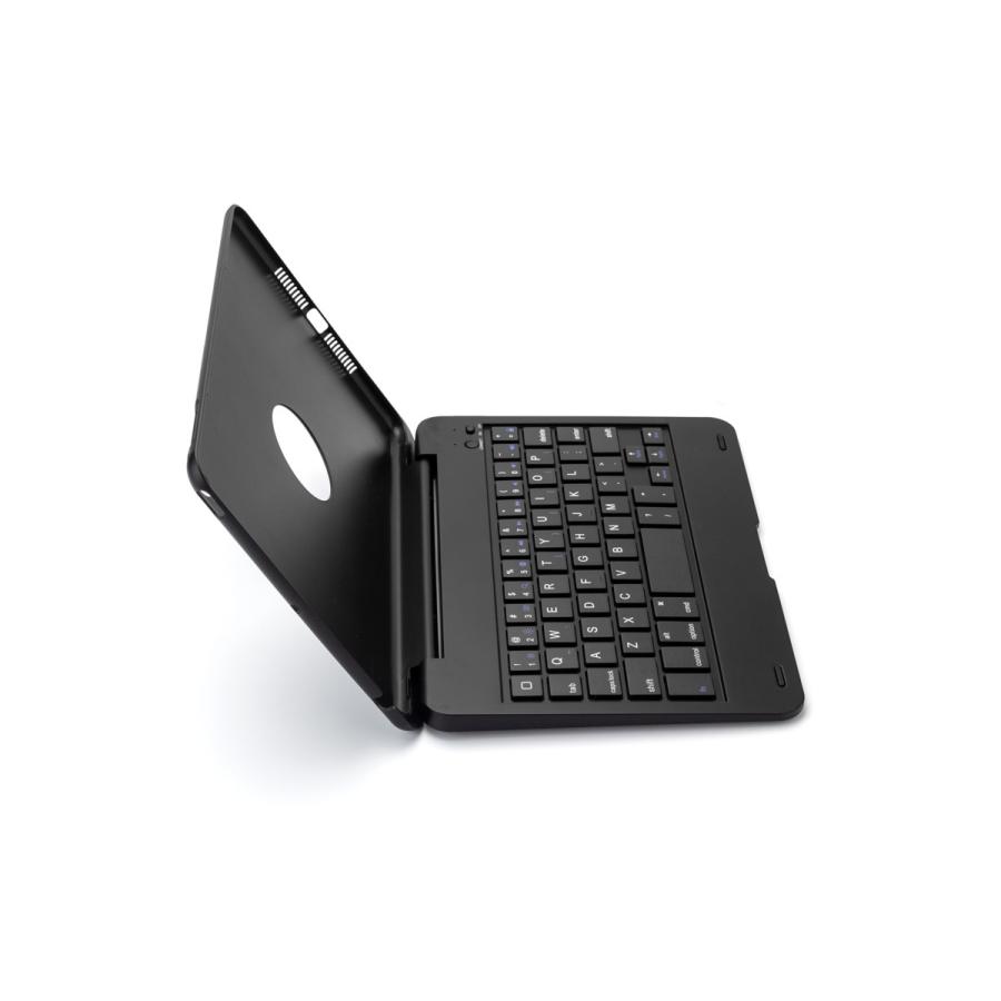 iPad mini4 mini5 専用 Bluetooth キーボードケース PCカバー ブラック