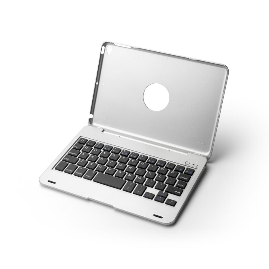 iPad mini4 モデル 128GB シルバー 本体 キーボードケース付き アイパッド / iPad mini 第4世代 第5世代 キーボード付ケース アルミ