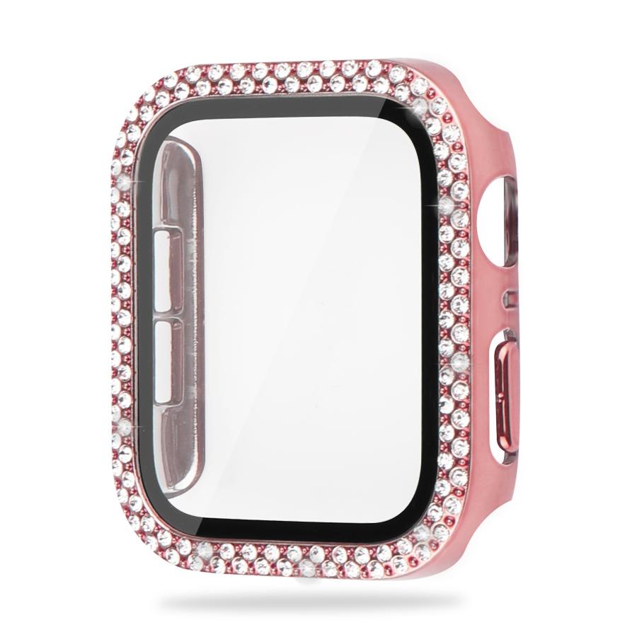 送料無料】アップルウォッチ Apple Watch きらきらストーン付き ケース 