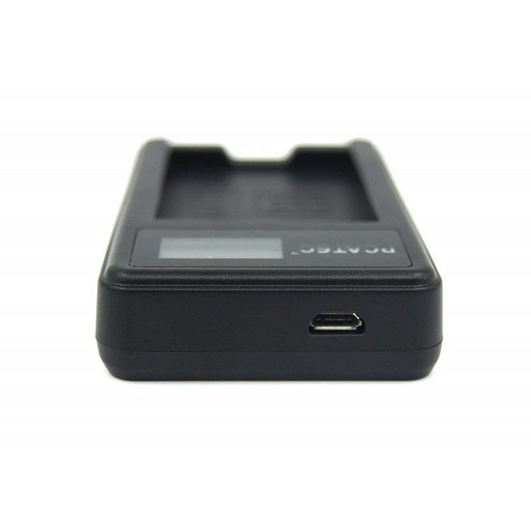 CANON NB-11L 互換USB充電器 LCD付4段階表示 デジカメ用 USB