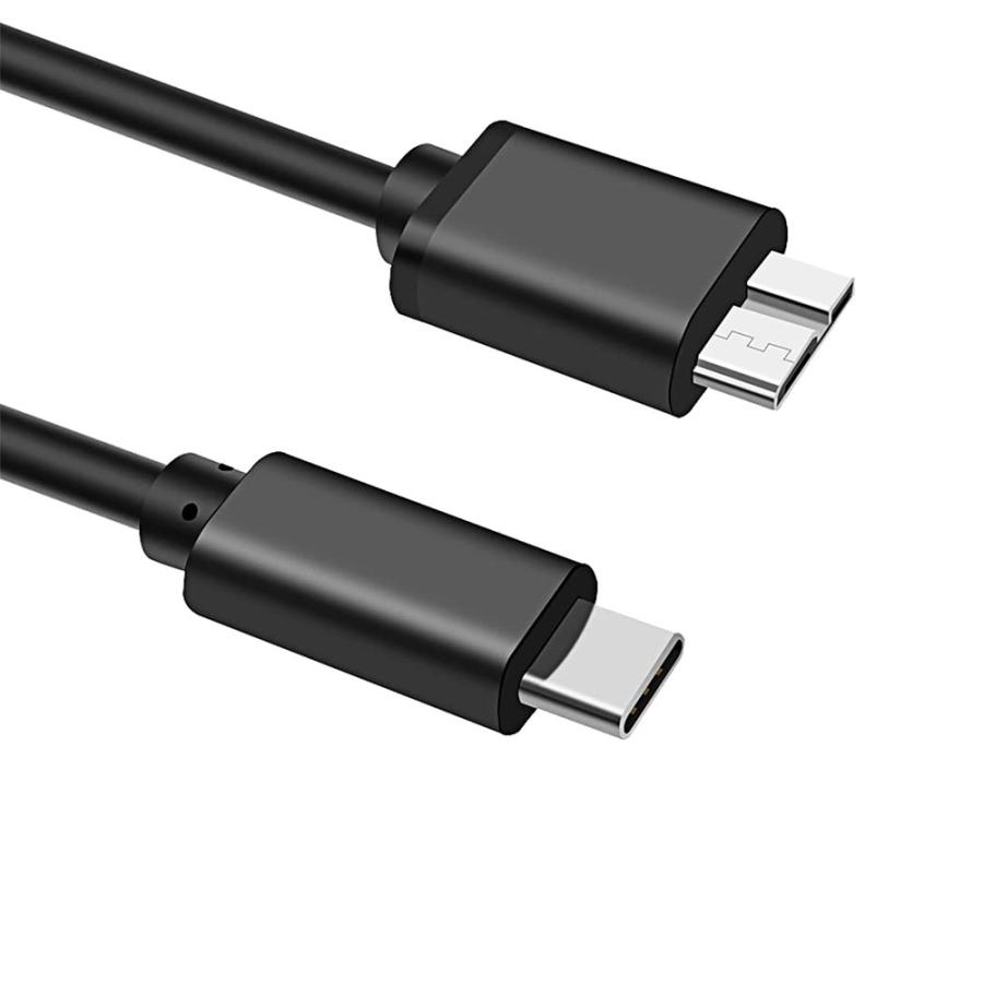 Type-C USB C-Micro USB3.0(10Pin)ケーブル 100cm （オス-オス）USB
