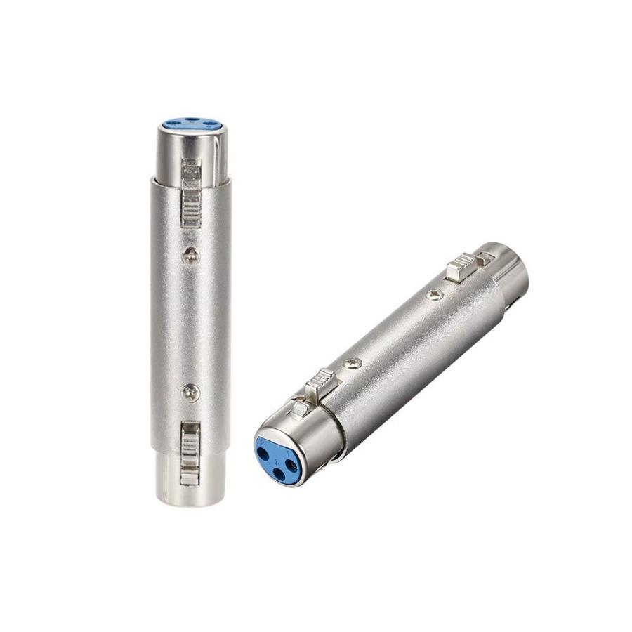 3ピンXLR シルバートーン マイクケーブルプラグコネクタ マイク