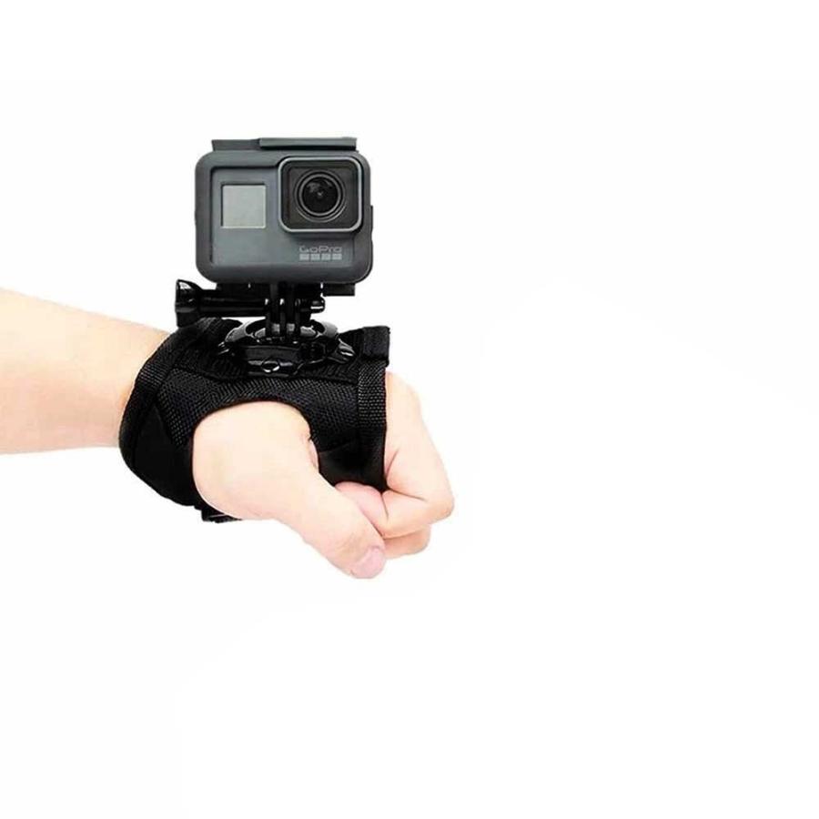 Gopro Hero9 リストストラップマウント 滑り止め 腕 手首 足首 腕 グローブマウント ストラップ アクションカメラ