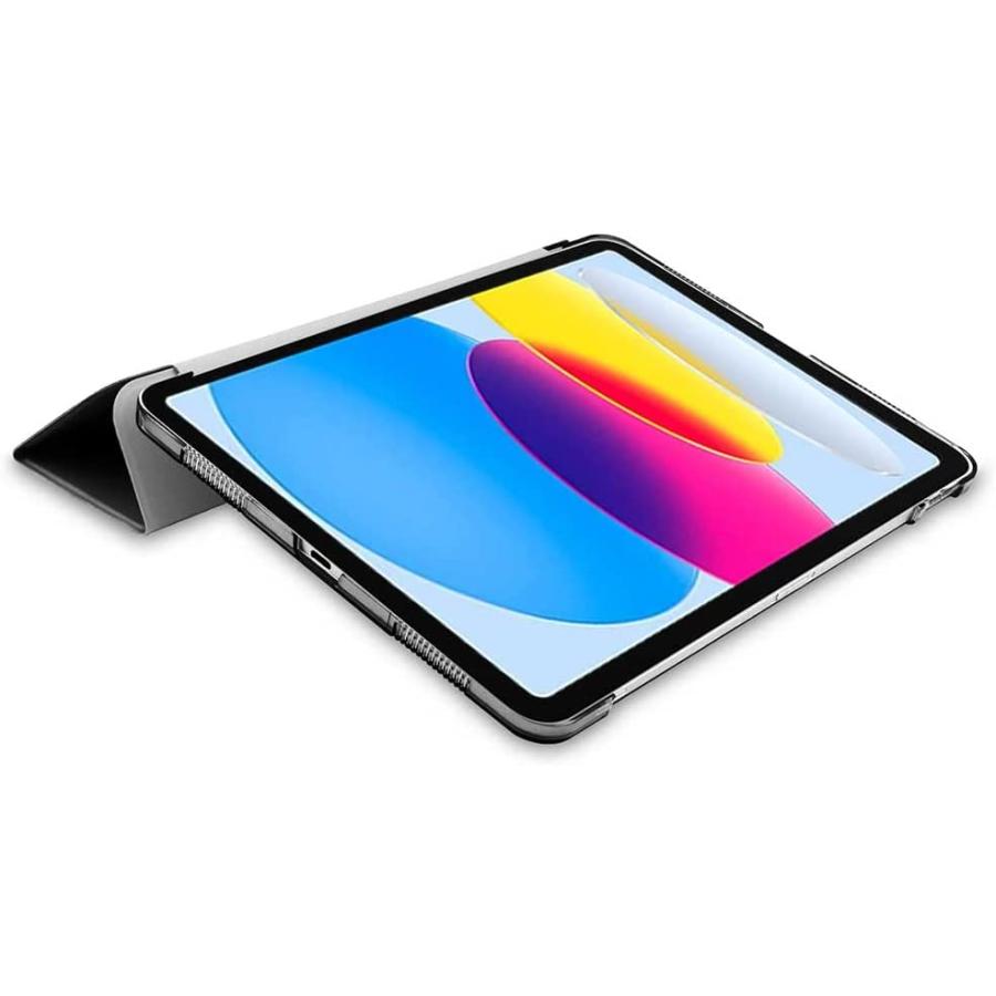 アイパッド iPad / A16 第10世代 用 三折りカバー PUレザーカバー 保護