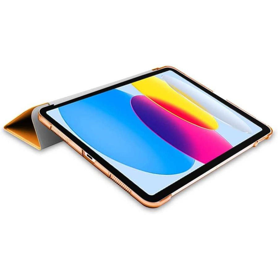 アイパッド iPad / A16 第10世代 用 三折りカバー PUレザーカバー 保護