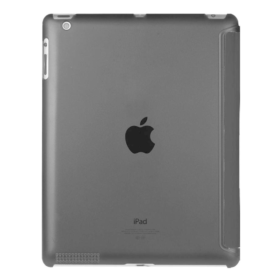 iPad ケース iPad 2/3/4世代（9.7inch) 兼用 三つ折スマートカバー PUレザー アイパッド ケース スタンド機能  ブラック｜pcastore｜03