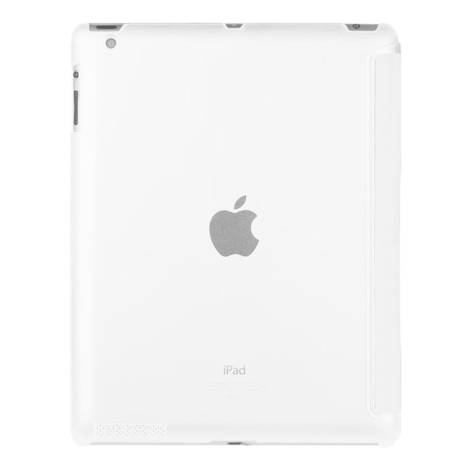 iPad ケース iPad 2/3/4世代（9.7inch) 兼用 三つ折スマートカバー PUレザー アイパッド ケース スタンド機能  ホワイト｜pcastore｜03