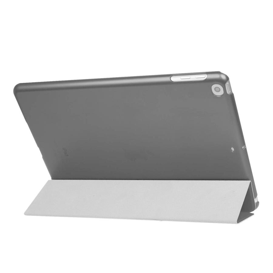 iPad ケース iPad5 / iPad6 Air1 Air2 兼用 三つ折スマートカバー PU