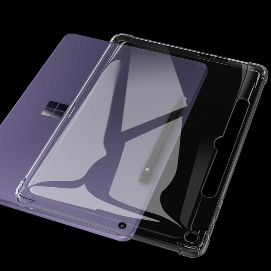 サーフェスプロ / Surface Pro12 inch 保護ケース 透明 クリア TPU素材