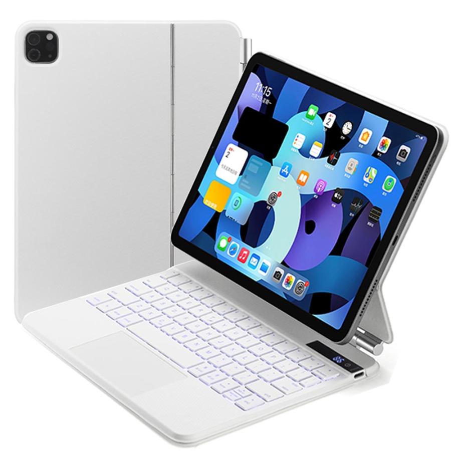 iPad Air 11inch  iPad Air4 / Air5 / Pro11 兼用・ iPad(第10世代）キーボード ケース タッチパッド 磁力吸着  ワイヤレス bluetooth リチウムバッテリー内蔵｜pcastore｜08