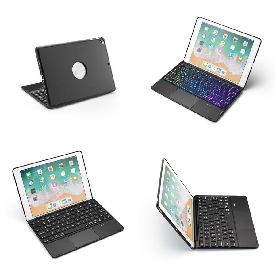 iPad 9.7(第5・6世代)air1/Pro 9.7/air2用 トラックパッド キーボード