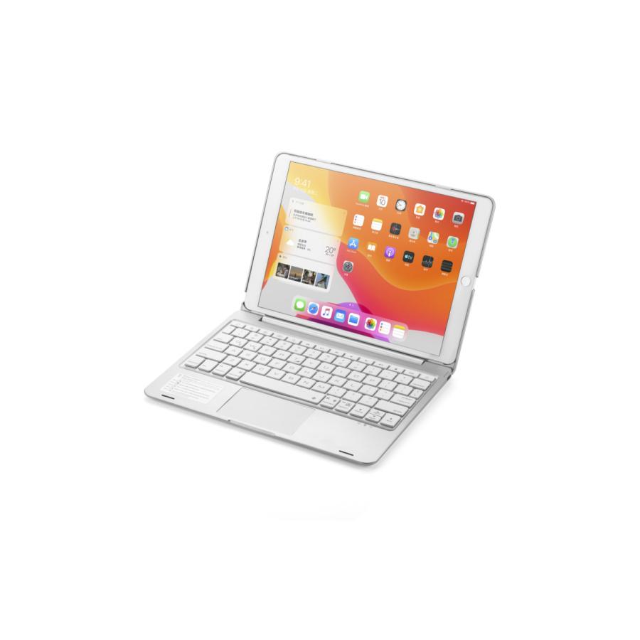iPad本体 シルバー Bluetoothキーボード付き iPad 10.2 第9/8/7世代(2021,2020,2019) レザーケース付き Bluetooth