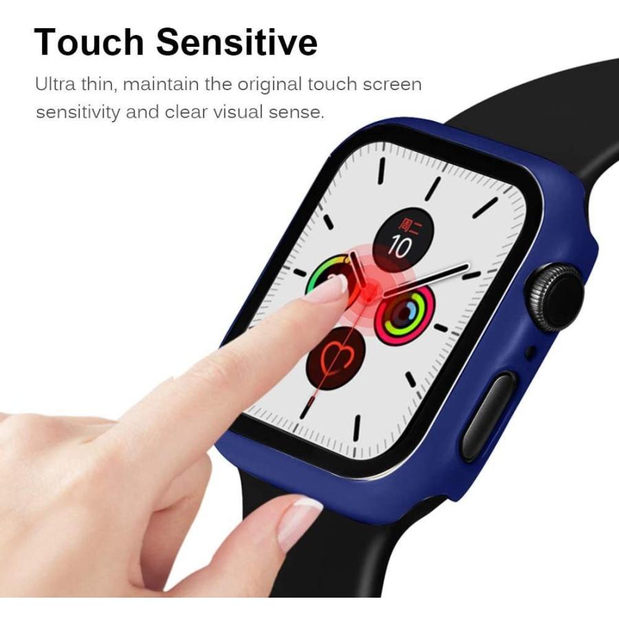 AppleWatch Serise 7 ケース 45mm アップルウォッチ保護ケース ガラス