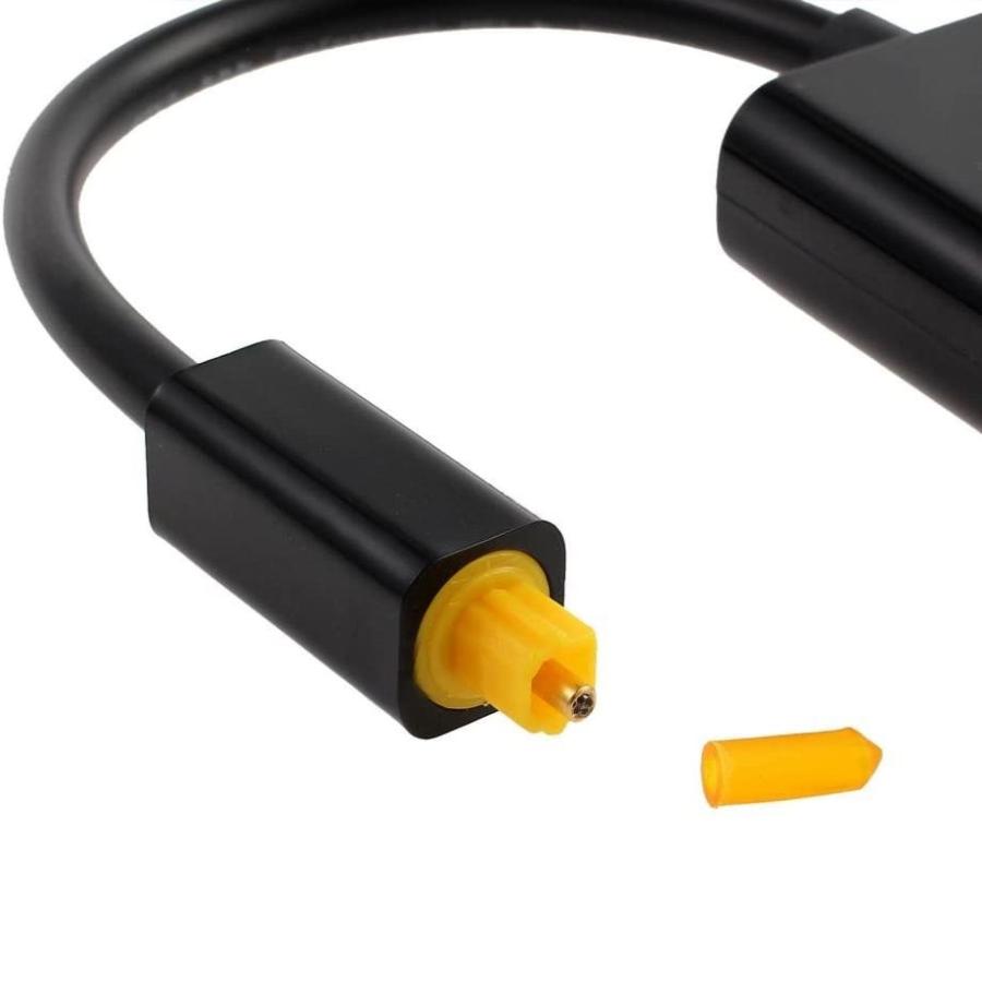 送料無料 Toslink 光ファイバー 1入力2出力 スプリッタ デジタル