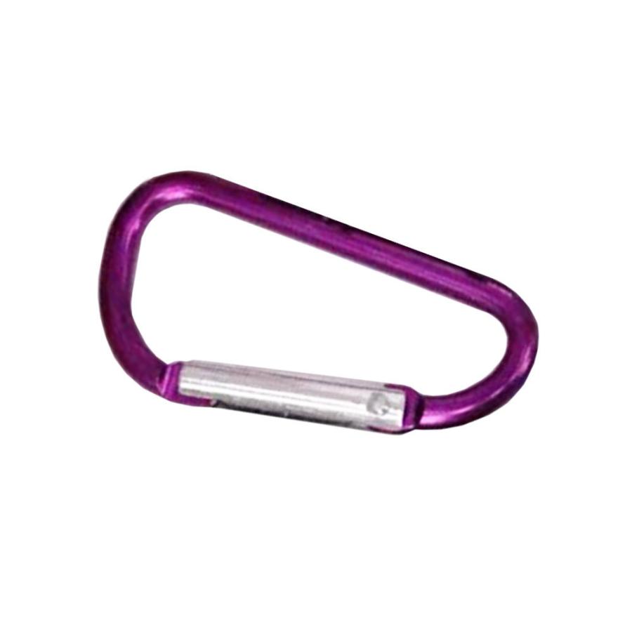 カラビナ10個セット 多用途 D形 カラビナ バックル スナップクリップ