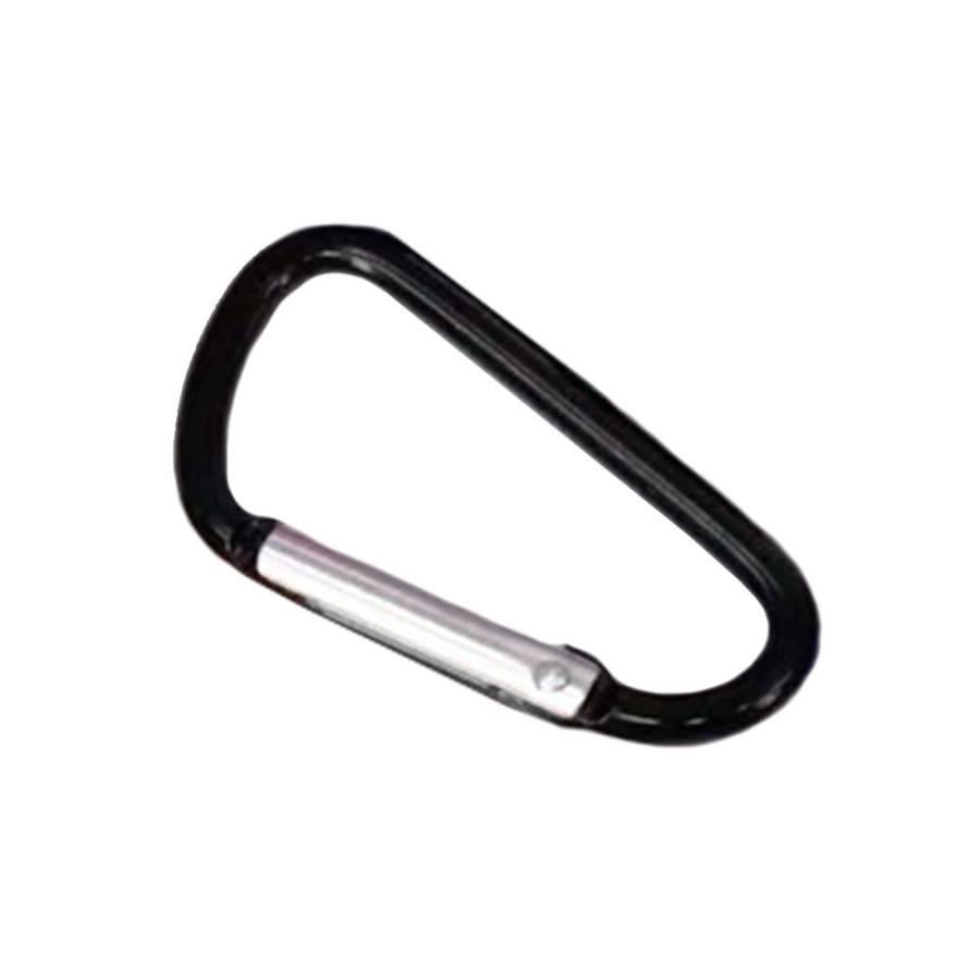 カラビナ10個セット 多用途 D形 カラビナ バックル スナップクリップ