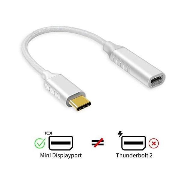 Type-C to MiniDP (Mini Display Port) メス 変換 アダプタ 高解像度対応 サポート4K出力 USB - C to Mini DP Mini DisplayPortメス｜pcastore｜06