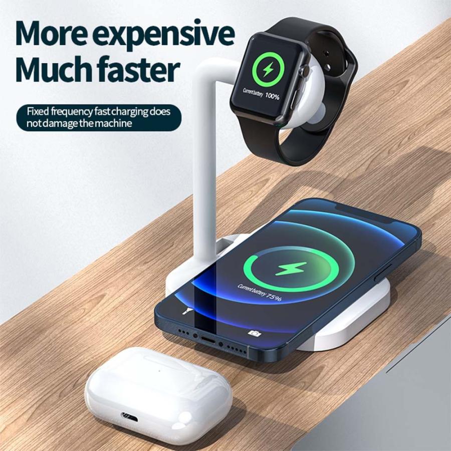 送料無料】 2 in 1 充電スタンド ワイヤレス充電器 Apple Watch 送料無料】 2 in 1 充電スタンド ワイヤレス充電器 Apple Watch