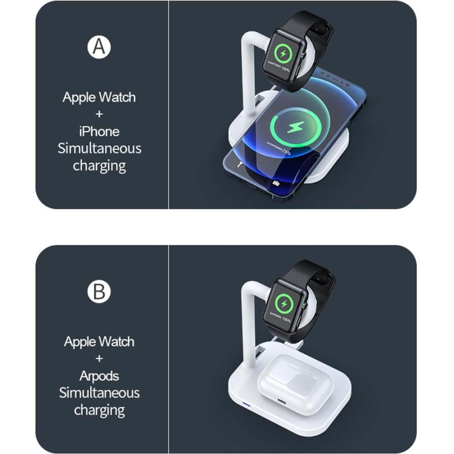 送料無料】 2 in 1 充電スタンド ワイヤレス充電器 Apple Watch 送料無料】 2 in 1 充電スタンド ワイヤレス充電器 Apple Watch