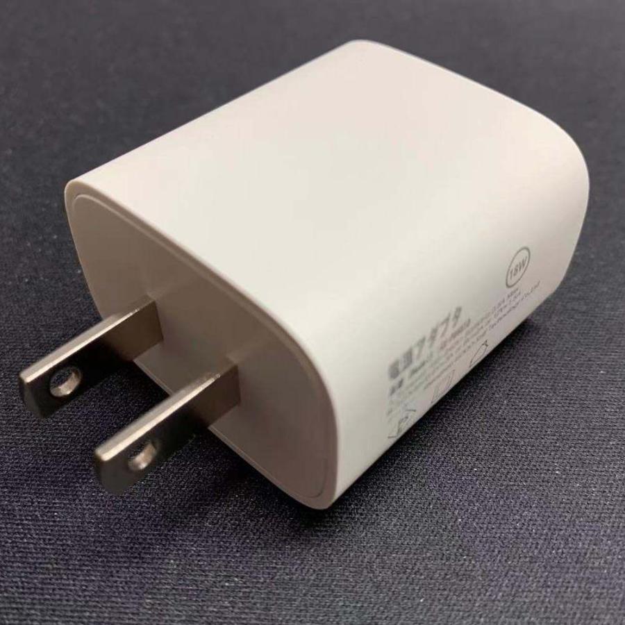 USB-C 急速充電器 アダプタ 18W 最軽量クラス iPhone 12/12 Pro/12Pro