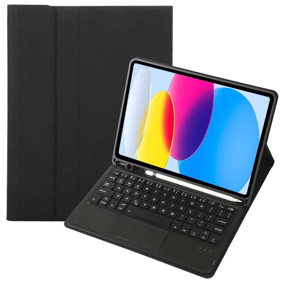 アイパッド iPad / A16 第10世代 用 キーボード付ケース タッチパッド