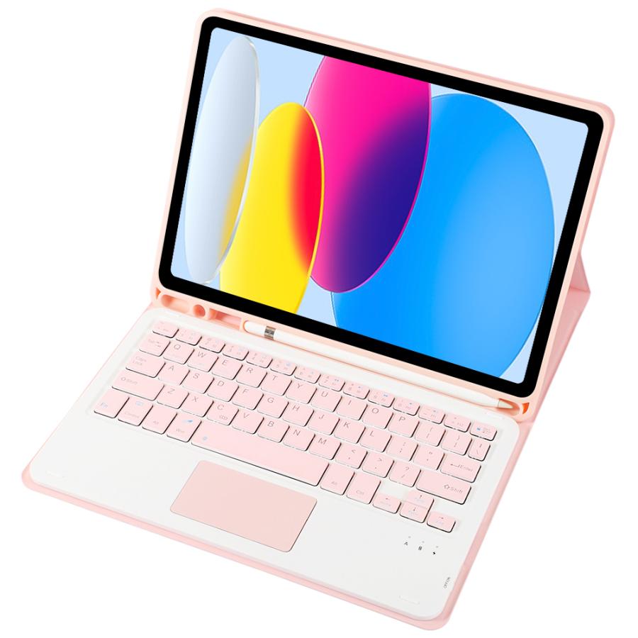アイパッド iPad / A16 第10世代 用 キーボード付ケース タッチパッド