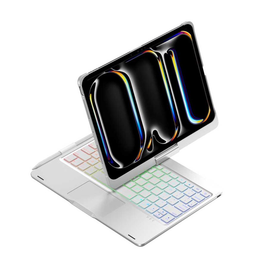ipad air(第4世代/第5世代) 回転式キーボード付きケース アイパッドエア / iPad Air 第4世代 第5世代 用 キーボード付ケース