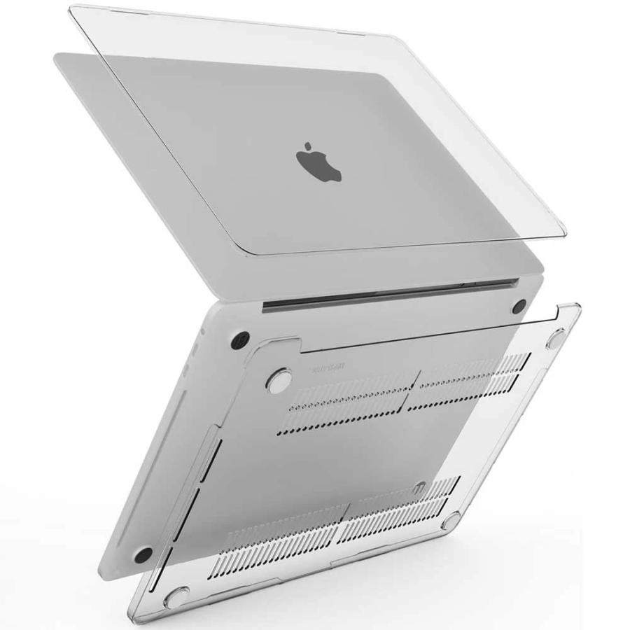 MacBook Air M1/13.3 M2/13.6 15.3 Pro14 Pro16 inch用ケース 透明 