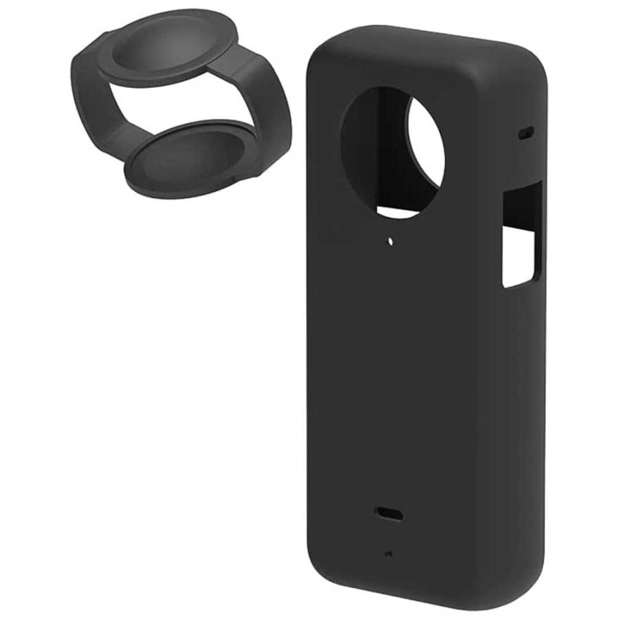 Insta360 インスタ360X3 X3 専用 シリコンケース カバー プロテクター 