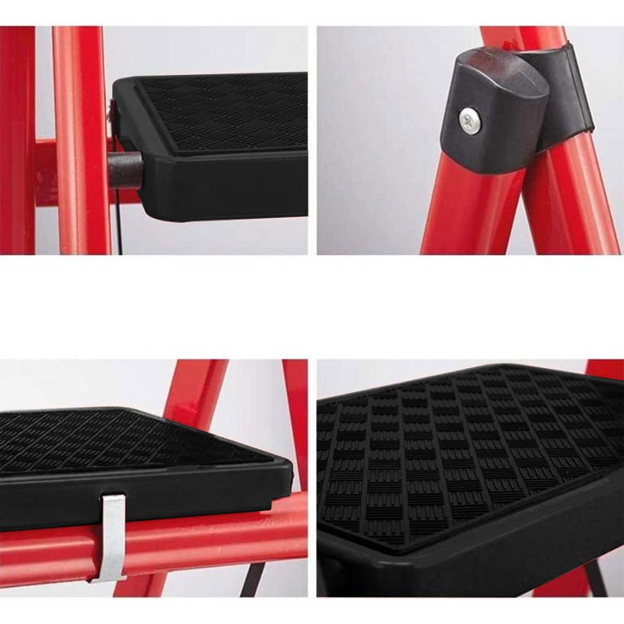 カラー2色展開！踏み台 脚立 折りたたみ6段  ステップ台 持ち手付き 滑り止め 耐荷重100kg ※本州の東北地方〜関西地方まで送料無料