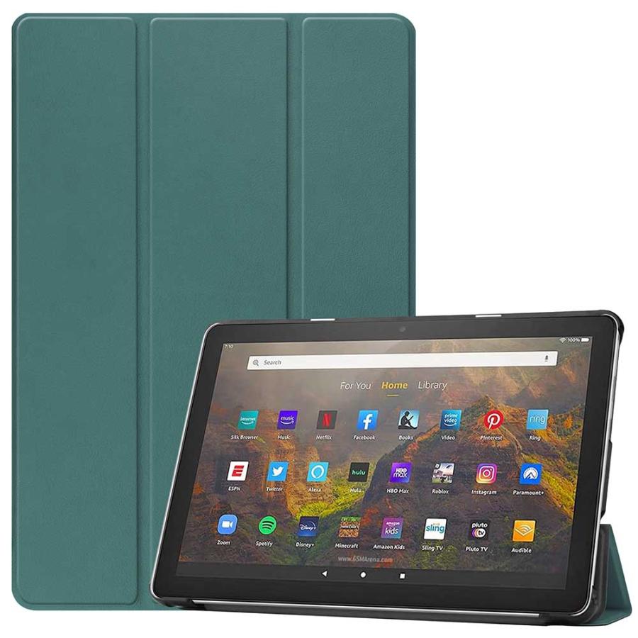 amazon（アマゾン） amazon Fire HD 10 2021 / Fire HD 10 Plus タブレットケース カバー スタンド機能  PUレザーケース グリーン : pcastore - 通販 - Yahoo!ショッピング